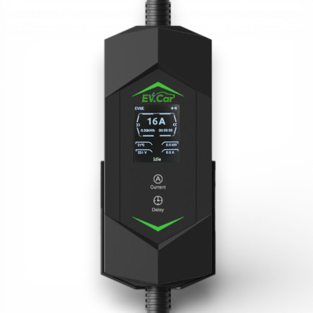 Зарядное EVCar Type2 6-16A B5 WiFi  (11кВт, 3 фазы)-4