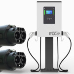 Зарядная станция EVCar GB/T 40кВт DC (CL-40 02G- Напольная) OCPP 